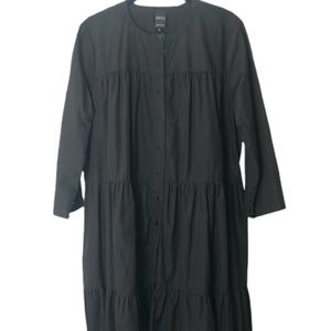 Barneys New York black cotton dress
